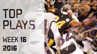 Top Plays of Christmas Weekend 🎄  NFL Week 16 Highlights [upl. by Aicul]