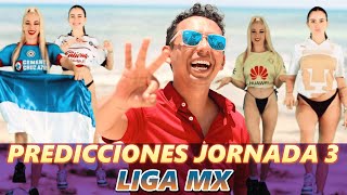 PREDICCIONES JORNADA 3 LIGA MX APERTURA 2024 LA RETA RIVIERA MAYA [upl. by Eibreh64]