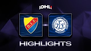 Djurgården Hockey vs Leksands IF  Game Highlights [upl. by Notsej697]