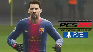 PES 2013 PS3 [upl. by Beitz]