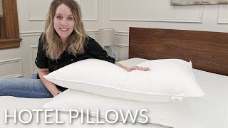 Beckham Hotel Gel Bed Pillow Unbox  Review [upl. by Nelav]