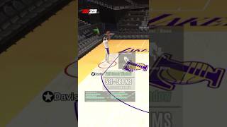 NBA 2K25 Best Jumpshots for Big Man Build Shooting Tips Davis nba2k25 2k25 [upl. by Annairt295]