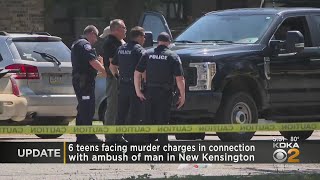 6 teens charged with homicide in New Kensington shooting [upl. by Willman]