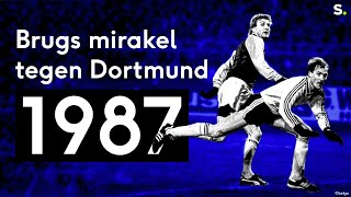 Sporza Retro Het Brugse mirakel tegen Borussia Dortmund in 1987 [upl. by Mighell]