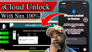 How to Bypass Activation Lock  A12 ICloud Bypass with signal  iRemoval Pro 311 Update [upl. by Razec296]