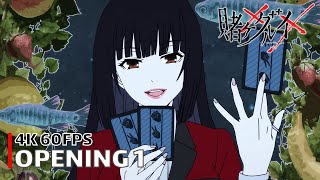 Kakegurui  Opening 1 4K 60FPS  Creditless  CC [upl. by Ane]