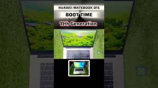 Huawei MATEBOOK D 15 Windows 11 Fastest Boot Time shortsvideo shortsfeed [upl. by Ahsinrats]