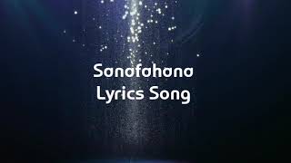 Sanafahana Lyrics Hausa Song  Musbahu M Ahamad Songs [upl. by Aikram497]