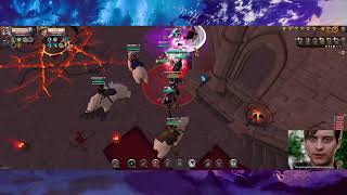 Citadel of Ash World Boss Fame Farm Full rotation  albion online morgana world boss fame farm [upl. by Duquette212]