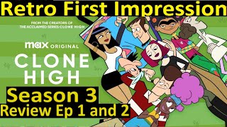 Retro Cartoon review clone high S3 ep 1 and 2 [upl. by Eirehs]