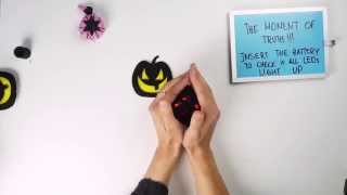 Sewable Circuit LightUp Pumpkin [upl. by Warton]