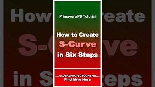 ⏰ How to create the SCurve in Excel with Primavera P6 Spreadsheet in the Six Stepsprimaverap6 p6 [upl. by Renfred]