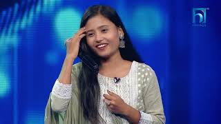 Pinkey Rajbanshi quotSanu Timilai Dekheraquot The Voice of Nepal Season 5 2023 [upl. by Parnas]