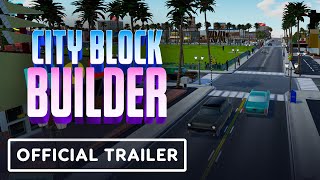 City Block Builder  Official Release Date Trailer  gamescom 2021 [upl. by Sirovat]