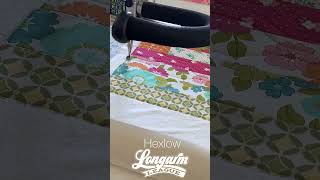 Hexlow  Modern EdgetoEdge Quilting Pantograph from Longarm League [upl. by Appolonia]