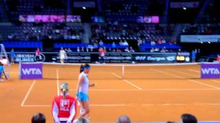 Mona Barthel vs Alja Tomljanovic  Porsche Tennis Grand Prix Stuttgart 2014 [upl. by Bollay716]