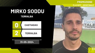 Mirko Soddu difensore Terralba 31052024  Diario Sportivo [upl. by Halilahk777]