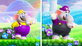 Playable Wario amp Waluigi in Super Mario Bros Wonder [upl. by Latrice]