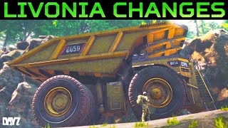 All Livonia Map Changes for DayZ 119 [upl. by Aicilif]