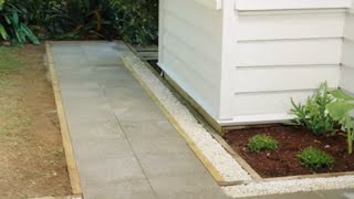 How to Lay Concrete Pavers on Sand  Mitre 10 Easy As DIY [upl. by Issi]