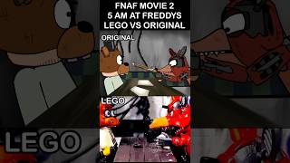 FNaF quotThere Cant Be 2 Freddys Rightquot  LEGO Vs ORIGINAL  FNAF MOVIE 2 MEME [upl. by Assirec]