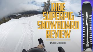 Ride Superpig 2022 Snowboard Review  Vs Warpig and Psychocandy [upl. by Artur1]