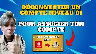 Comment mettre ton compte Fortnite sur une autre console et déconnecter le compte créé par erreur [upl. by Sitnalta]