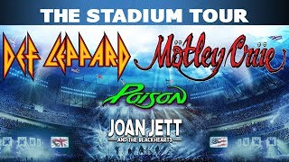 Def Leppard amp Mötley Crüe  The Stadium Tour 2020 [upl. by Eskill]