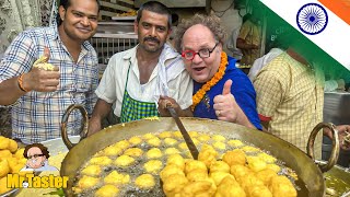 Indian Street Food Tour at Lajpat Nagar Market Delhi Must Try Street Food [upl. by Eerok]