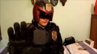 Judge Dredd Costume Tutorial link in description [upl. by Hailed]