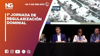 NGFEDERAL  1° JORNADA DE REGULARIZACIÓN DOMINIAL [upl. by Meingoldas]