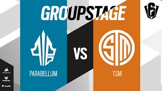 Parabellum Esports VS TSM  SIX INVITATIONAL 2021 – Group stage – Day 6 [upl. by Ramor]