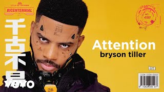 Bryson Tiller  Attention Visualizer [upl. by Buyer]