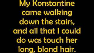 KonstantineSomething Corporate with lyrics [upl. by Cord507]