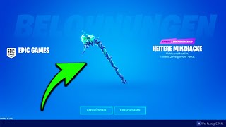 NEU So bekommst DU die MINTY PICKAXE Tutorial Fortnite Battle Royale [upl. by Sesiom84]