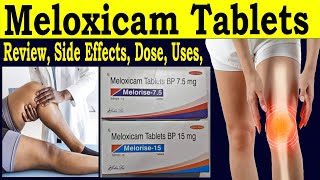 Meloxicam 15 mg 75mg tablet  Review meloxicam 15 mg  meloxicam tablet uses in Hindi Side Effect [upl. by Mccowyn]