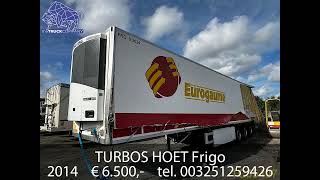 TURBOS HOET Frigo [upl. by Novaat]