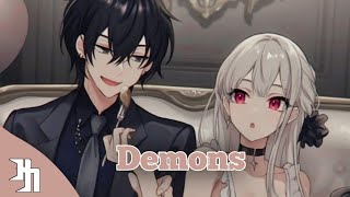 Nightcore  Demons Switching Vocals Song [upl. by Riehl941]