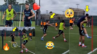 😱Riccardo Calafiori amp Jorginho Chemistry At Training Will Amaze You😍Already Building Connections [upl. by Nappy]