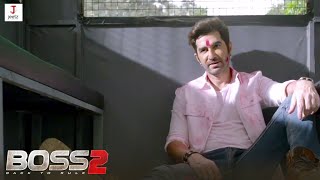 Boss 2  Movie Scene  Jeet Shubhashree Nusraat Faria  Baba Yadav [upl. by Hanschen117]