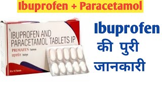 Ibuprofen  Paracetamol  Ibuprofen and paracetamol  Ibugesic  Ibuprofen tablets  Shubham Singh [upl. by Edita]