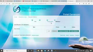 inscription sur portail DAMANCOM CNSS [upl. by Krum]