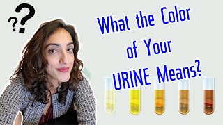 What does the COLOR of your URINE mean  A Urologist Explains [upl. by Marijane]