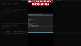 2d unity movement in unity [upl. by Llenral]