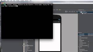 How to create keystore to sign in Android apps via Keytool [upl. by Myrwyn]