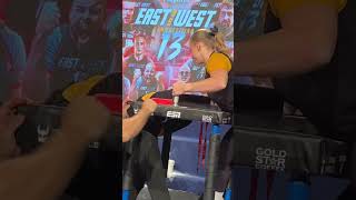 East vs West Qualifier Finals🔥 second place🫠 armwrestling [upl. by Annehs]