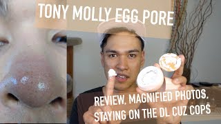 Tony Moly Egg Pore Masks  Blackhead Steam Balm and Cool Tightening Pack Review and Tutorial [upl. by Noteloc]