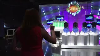 Channel 2s Heather Catlin gives us a behind the scenes look of the Mega Millions studio  WSBTV [upl. by Alyss762]