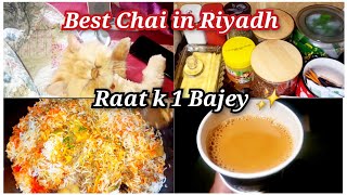 Weather Change in Riyadh  Late Night Chai With Husband  Qeema Biryani  Vlog [upl. by Nazler172]