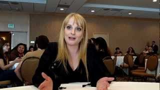 Interview With Melissa Rauch of CBS The Big Bang Theory at ComicCon 2012 [upl. by Annola286]